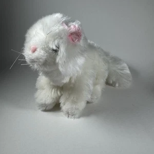 Ganz Webkinz Plush Lil Kinz Persian Cat White 6" HS110 Stuffed Animal No Code - Picture 1 of 14