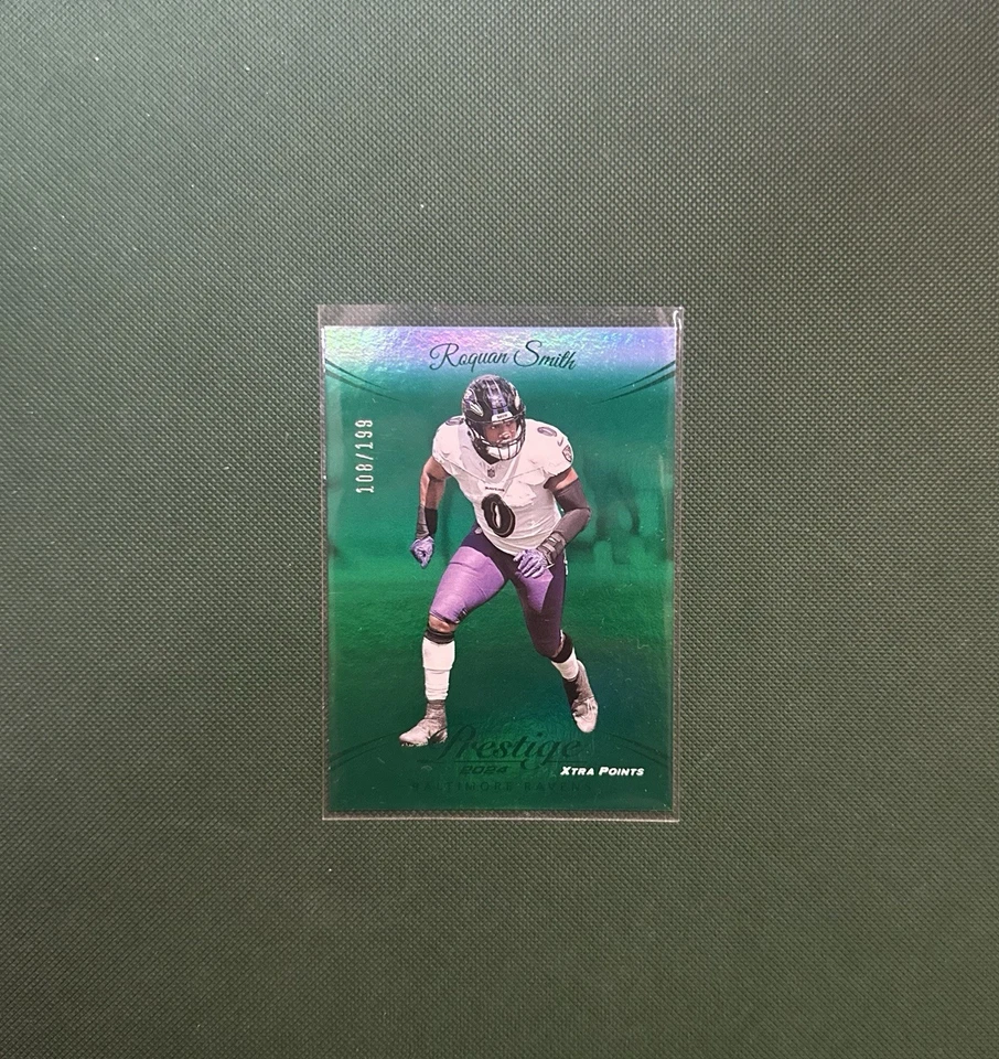 2024 Panini Prestige Football - Roquan Smith #24 Xtra Points Green /199 - Image 1 of 2