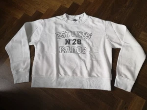 DIVIDED H&M Mädchen Damen Sweat Pullover wollweiß, Gr. XXS, Estudes Paris  - Bild 1 von 2