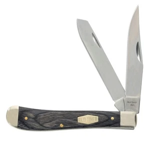 Heritage Series 94OT Trapper 6.9in Traditional Folding Pocket Knife with Stai... - Picture 1 of 6