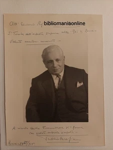 italian conductor Musica direttori d'orchestra TULLIO SERAFIN foto autografata - Imagen 1 de 1