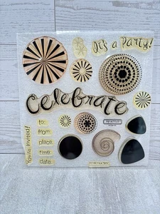 Close To My Heart CTMH - IT'S A PARTY! - D1182 Acryl Stempelset Celebrate - Bild 1 von 2