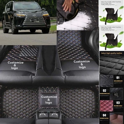 For Lexus RX Car Floor Mats Luxury Waterproof Carpets Liners Interior Auto Foto 1 de 4