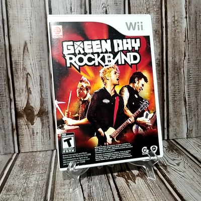 Green Day: Rock Band (Nintendo Wii, 2010) Complete CIB with Manual Ships Fast! - Image 1 of 4