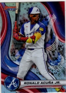 2024 Topps Bowman's Best Refractor Ronald Acuna Jr. No. 5 Atlanta Braves - Bild 1 von 2