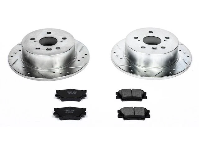 Kit de pastillas de freno trasero y rotor 94TVJK69 para Hummer H3 H3T 2006 2007 2008 2009 2010 Foto 1 de 1