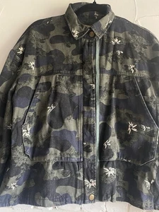 Ella Kingsley Camouflage Jacket Size Medium Fit 12-14 - Picture 1 of 11