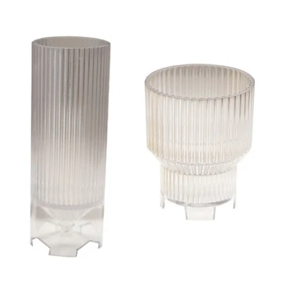 Molde de plástico de pilar geométrico simple arte moderno artesanía molde de jabón Foto 1 de 4