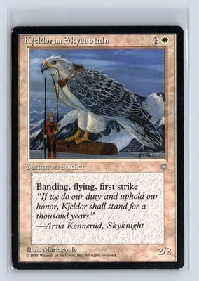 (2x) KJELDORAN SKYCAPTAIN – MTG Magic the Gathering Card – Ice Age – Uncommon - Image 1 of 4