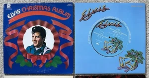 ELVIS PRESLEY - Christmas Album LP + It Wont Seem Like 12" Single Lot x2 + * EX - Picture 1 of 16