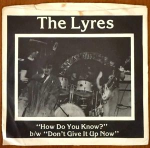 Lyres (Boston) - Don't Give It Up Now 7" single - 1979 First Pressing - VG+/EX - Picture 1 of 6