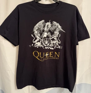 Queen + Adam Lambert T Shirt - Concert Tour 2019 Rhapsody Tee - XL - Picture 1 of 7