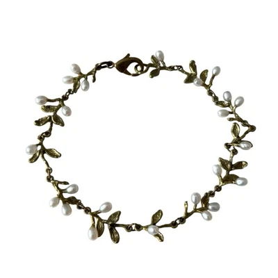 MICHAEL MICHAUD  Orange Blossom Pearl VINE BRACELET - Image 1 of 4