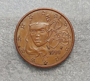 Moneda de Francia 5 céntimos, año 1999. , Unión Europea. primera acuñación euro. - Picture 1 of 12
