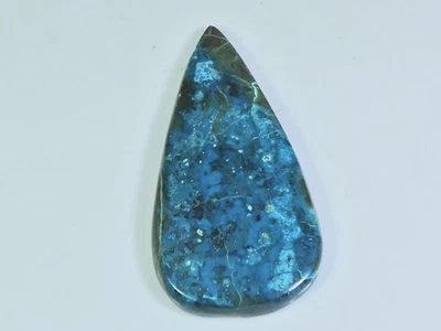 25X50X04MM Natural Shattuckite Forma Pera Cabujón Piedra Preciosa Suelta 51Cts. e082 Foto 1 de 4