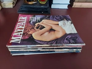 MAYFAIR Vol. 8 von 1973: 10 Ausgaben 2 & 5 fehlen sehr guter Zustand Mittelfalten intakt. - Bild 1 von 1