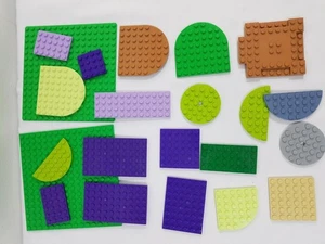 Gemischte Lego Grundplatten Lot verschiedene Größen & Farben - Bild 1 von 5