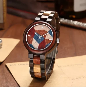 Luxury Wooden Watches For Men Retro Style Wood Watch Mens Watches Men - Picture 1 of 6
