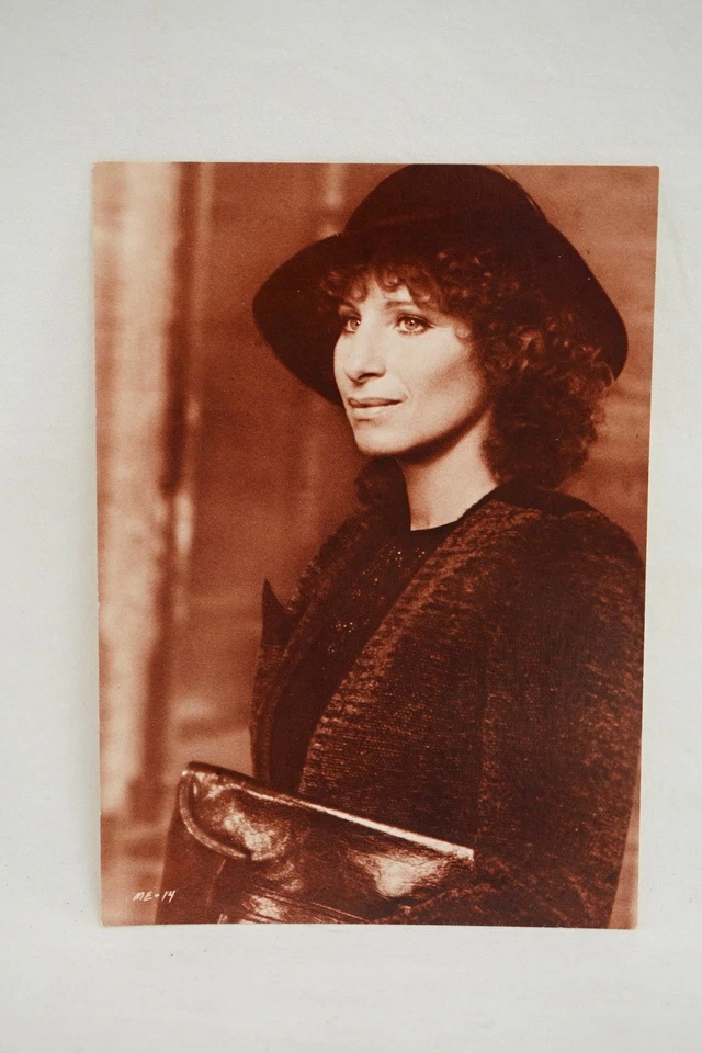 Postal coleccionable 4 x 6 de Barbra Streisand Foto 1 de 1