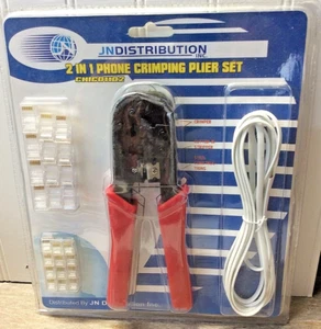 JNDistribution 2 in 1 Phone Crimping Plier set CHIC01102 New - Picture 1 of 2