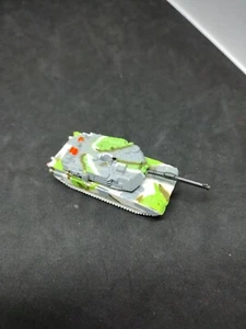 Micro Machines Military Galoob Green Camo M1A1 Abrams Tank - Picture 1 of 5