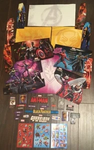 Marvel Art Lot Scrapbook Junk Journal Artwork Marvel Legends Stickers - Picture 1 of 11