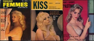 FABELHAFTE FEMMES Kuss MANS FAVORITE! 60er Jahre 3 Vintage Pinup Magazine 127837 - Bild 1 von 1