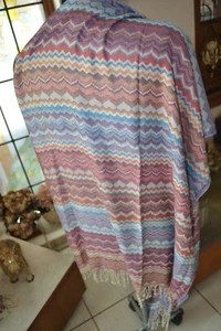 ÚNICO REVERSIBLE ~ SEDA PASHMINA JAMAVAR ~ ELECCIÓN DE ESTILISTA ~ 16 ELECCIÓN DE DISEÑO - Imagen 1 de 5