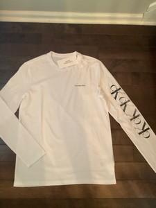 Las mejores ofertas en Camisas de manga larga Calvin Klein blanco para  hombres | eBay