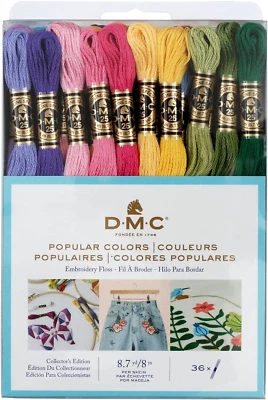 DMC Popular Colors Embroidery Floss Collector's Edition 36 Skeins - Image 1 of 2