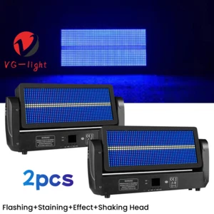 2PC/RGB 960pcs Effect 300W Moving Head Strobe Light Led Flash Effect Wash Lights - Picture 1 of 9