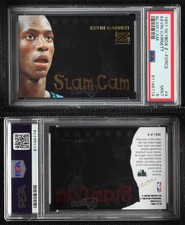 1997-98 Skybox Z-Force Slam Cam Kevin Garnett #4SC PSA 9 MINT HOF