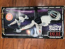 Star Wars Vintage B-WING FIGHTER Vehicle Complete with Box & Insert 1984 Kenner
