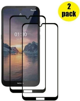 2-PACK For Nokia 2.4 3.4 5.4 1.3 5.3 8.3 Full Screen Protector 9H Tempered Glass - Image 1 of 4