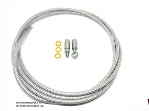 Kit Tubi Idraulici INTRECCIATI Inox per Freni Hope Raccordi Standard Tech 3 4 - Foto 1 di 2