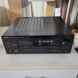 Denon AVR-3200 AV Surround Receiver Black No Remote Tested Works - Picture 1 of 8
