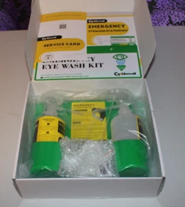 Eye Wash Station Portable Kit Emergency Eye Wash Station with Two Bottles 500 ml - Picture 1 of 7