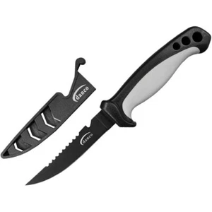 Danco Fillet Kitchen Knife 4" Sawback 4116 Steel Blade Nylon/Rubber Handle - Picture 1 of 8