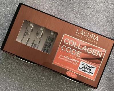 LACURA COLLAGEN CODE HYAIURONIC ACID INTENSIVE SERUM TREATMENT 7X2ml 60+      - image 1 of 3