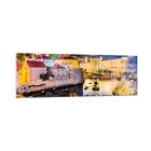 Wandbilder 160x50cm Glasbild Kroatien Dubrovnik Altstadt Festung XXL Bilder