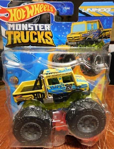 Hot Wheels Monster Trucks #3/6 Unimog Crash Legends - Picture 1 of 2