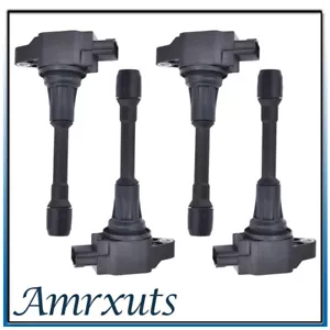 4X Ignition Coils For Nissan Altima Sentra Rogue 2.5L Infiniti FX50 5.0L UF549 - Picture 1 of 6