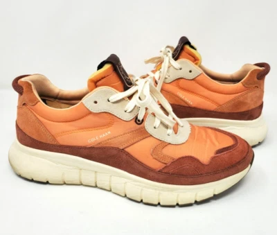 Cole Haan Zerogrand Upland Athletic Sneakers Womens 9.5 B Orange Rust Low Top - Image 1 of 4