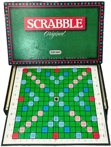Scrabble Board Game - Vintage 1980s by Spears Games - Boxed - Complete - Picture 1 of 4