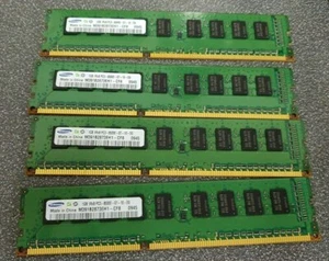 Samsung M391B2873EH1-CF8 4GB 4x 1GB DDR3 1Rx8 PC3-8500E Server Memory - Picture 1 of 1