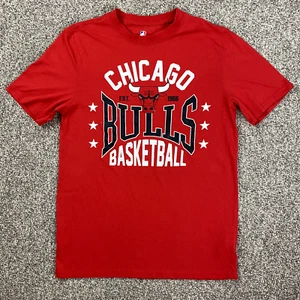 NBA Chicago Bulls T Shirt Mens Medium Red Basketball Logo - Picture 1 of 13