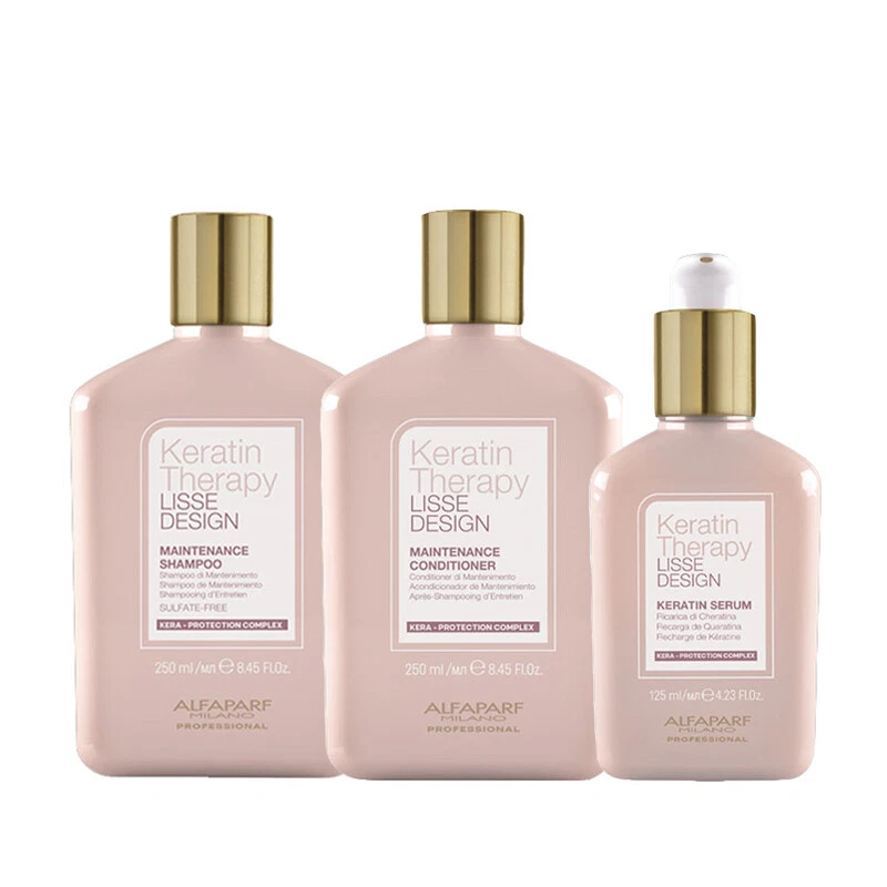 ALFAPARF MILANO Kit Keratin Therapy L.D Sh 250ml + Condi 250ml + Serum 125ml