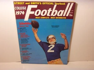 1974 STREET & SMITH'S COLLEGE FOOTBALL YEARBOOK TOM CLEMENTS NOTRE DAME - Bild 1 von 3