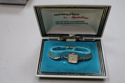 Hamilton 22 Medallion Ladies 10R RGP Bezel DA Stainless Steel Back w/ Case - Image 1 of 4