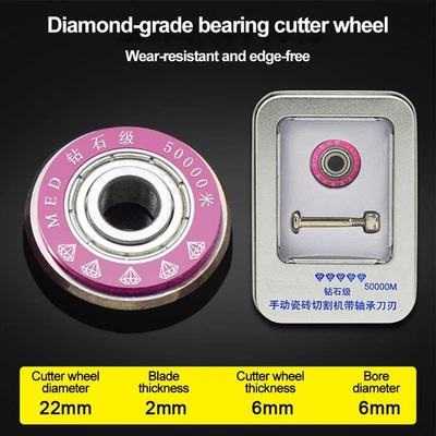 Tile Cutting Wheel Tile Glass Cutter Wheel High-quality Alloy Long-lasting - Image 1 of 4